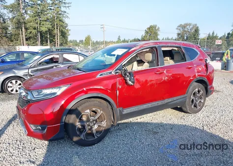 2018 Honda Cr-V Touring from USA, damaged, VIN 2HKRW2H95JH689283